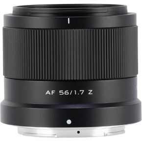 Viltrox 56mm F1.7 APS-C Autofocus Camera Lens Compatible with Nikon Z-Mount Mirrorless Cameras Z fc Z50 Z5 Z6 Z7 Z6II Z7II Z9