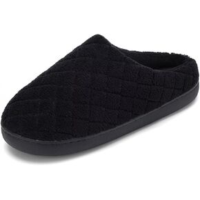 TUOBUQU Women's Memory Foam Slippers Warm Cozy Soft Lightweight House Shoes for Indoor & Outdoor
