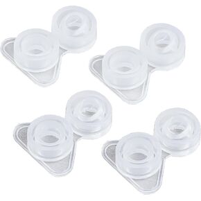 Re-Play Replacement Valve for Sippy Cups, Pack of 6 - One Piece, Easy to Clean Valve Made from Food Grade Silicone