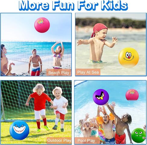 Hymaz 20P Knobby Balls for Kids Toddlers,9 Inch Bouncy Sensory Balls Spiky Massage Stress Balls Sensory Balls Party Favors,Toys Balls for Kids Toddlers,Fun Beach Ball with Pump in Saudi Arabia