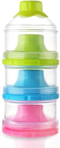 Accmor Baby Formula Dispenser, Non-Spill Stackable Formula Dispenser On The Go, Baby & Kids Snack Containers, Formula Container for Travel, BPA Free in Saudi Arabia