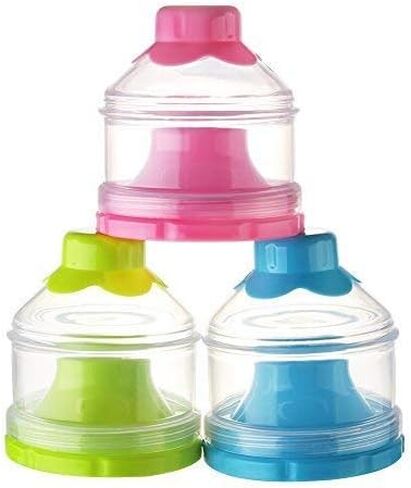 Accmor Baby Formula Dispenser, Non-Spill Stackable Formula Dispenser On The Go, Baby & Kids Snack Containers, Formula Container for Travel, BPA Free in Saudi Arabia