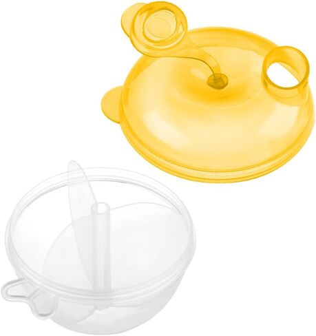 Accmor Baby Formula Dispenser for On-The-Go Feedings, Three-Compartment Non-Spill Formula Container to Go, Snack Milk Powder Dispenser for Traveling with Infant Toddler, Pink in Kuwait
