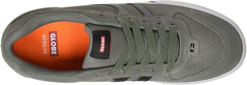 Globe Men's Tilt Skate Shoe, Steel/Black, 8.5 in Saudi Arabia