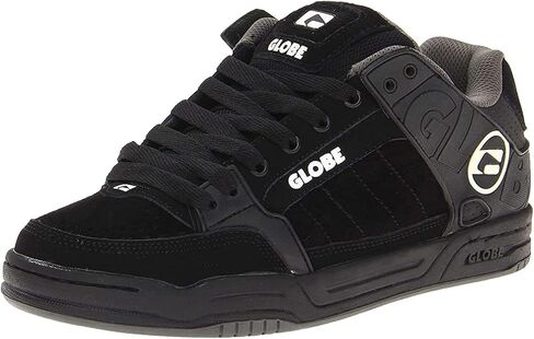 Globe Men's Tilt Skate Shoe, Steel/Black, 8.5 in Saudi Arabia