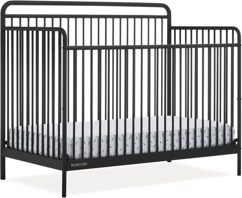 Delta Children Farmhouse 6-in-1 Convertible Crib - Greenguard Gold Certified, Textured White in Saudi Arabia