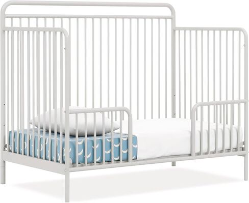 Delta Children Farmhouse 6-in-1 Convertible Crib - Greenguard Gold Certified, Textured White in Saudi Arabia