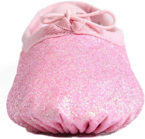 Nexete Ballet Dance Shoes Split-Sole Slipper Flats Ballet Dance PU Leather Shoes for Toddler Girl Kid Women in Kuwait