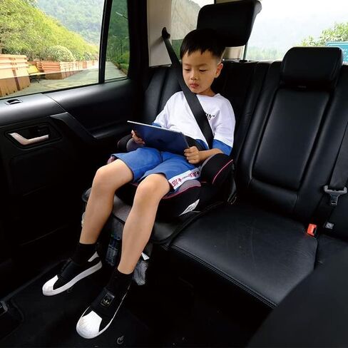Lower Child Seat Protection Mat - Universal Car Seat Protector for Children - Baby Car Seat Protector with 3 Net Storage Pockets - Under Car Seat Protector with Thick Padding in Saudi Arabia
