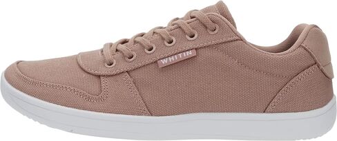 WHITIN Wide Toe Box Barefoot Sneakers for Women | Canvas Minimalist Shoes in Kuwait