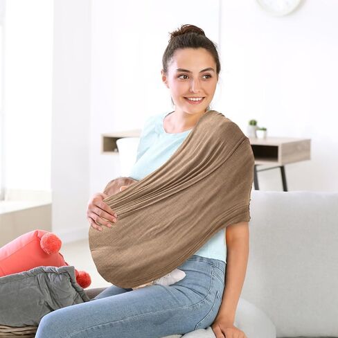 Baby Wrap Carrier, Unisex Baby Carrier, Lightweight & Ultra Soft, Easy to Wear Baby Wrap, Perfect for Newborn Toddlers in Kuwait