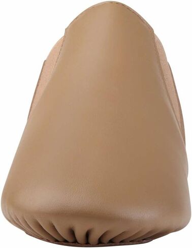 Dynadans Unisex Leather Upper Slip-on Jazz Shoe with Elastics for Women and Men's Dance Shoes in Saudi Arabia