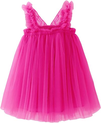 BGFKS Layered Butterfly Tulle Tutu Dress for Baby Girls,Toddler Girl Princess Dress with Flower Headband in Kuwait