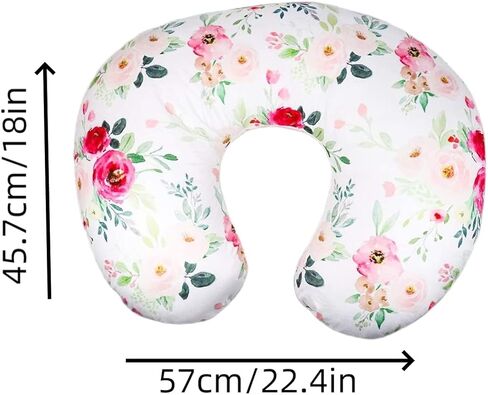 KLWJFK Nursing Pillow and Positioner, Breastfeeding, Bottle Feeding, Baby Sitting Support with Removable Ultra Soft Minky Cover, Tummy Time Support for Baby Boys and Girls… in Kuwait