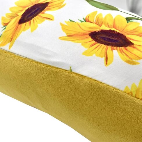 Nursing Pillow Cover Stretchy Pillow Slipcovers for Breastfeeding Moms Two-Sided Design (Sunflower) in Kuwait