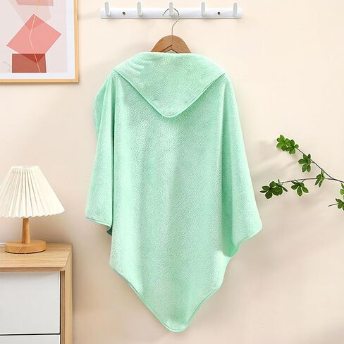 Baby Hooded Towels 31.5 * 31.5" Bath Towel for Newborn Toddler Infant Shower Ultra Absorbent Soft Bathrobe Blanket Boys and Girls 2PCS(Sakura Pink) in Saudi Arabia