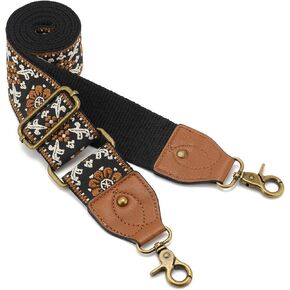 ZOOEASS Wide Shoulder Strap Adjustable Replacement,Purse Strap,Multi-Pattern Crossbody Bag Strap