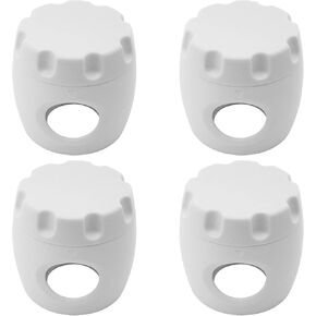 Door Knob Child Proof Locks, 4 Pack Child Proof Door Knob Covers, Door Handle Child Proof for Toddler Baby Kids Toddler Door Knob Cover, Child Safety Door Knob No Tools Need (Door Knob Cover)