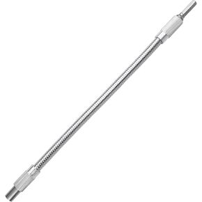 Flexible Drill Bit Extension (7.8"/11.8") – 1/4 Bendable Drill Bit Extender, Magnetic Hex Drill Extension for Tight Spaces, Automotive Repairs, Furniture Assembly, and DIY Projects (2-Pack)