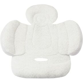 KAKIBLIN Baby Stroller Cushion, Soft Baby Stroller Liner Pram Head and Body Support Cushion Washable Baby Stroller Padding Head Support Pillow for Newborn, Gray