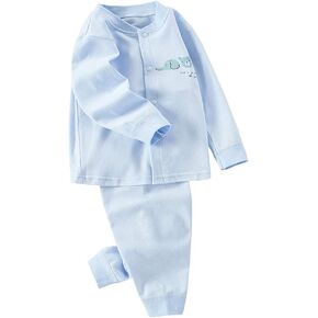 Baby Girl Clothes, 3 Pieces Long Sleeved Cute Toddler Infant Outfits Kids Tops and Pants Set