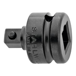 Stahlwille 33030002 513IMP Reducing Adaptor, 1/2" Inner Square Drive, Chrome Alloy Steel, Burnished Finish, Length 37mm, Weight 109g, Made in Germany