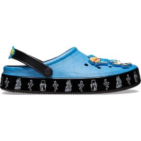 Crocs Unisex-Adult Spongebob Multi Off Court Clog Black