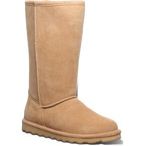 BEARPAW نسائي طويل القامة متعدد الألوان | بوت نسائي كلاسيكي من جلد الغزال | حذاء سهل الارتداء للنساء | حذاء شتوي مريح