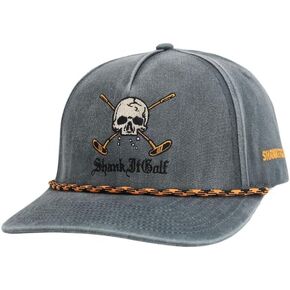 SHANKITGOLF White Paint Splatter Golf Hat Adjustable Hat