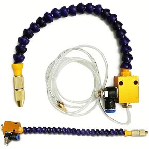 Mist Coolant Lubrication Spray System Unit for 8mm CNC Lathe & Milling Machine.