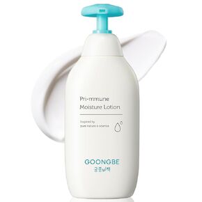 Pri-mmune Moisture Lotion - Korean Baby Body Lotion - Hypoallergenic Moisturizing & Calming Daily Moisturizer for Dry Skin - Fast Absorbing, Naturally Derived Non-Greasy Lotion, 11.8 oz.