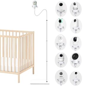 Baby Monitor Mount Floor Stand Holder Shelf Compatible with Infant Optics DXR-8 and DXR-8 PRO, Nanit Pro & Flex Stand,Eufy,HelloBaby,Momcozy BM01/BM03, Baby Camera Mount Holder (68.8 inch)