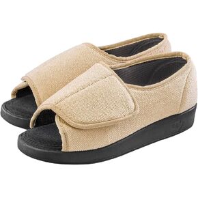 Silverts Women’s Extra Wide Sandal Shoes for Seniors - Recovery Footwear for Swollen Neuropathy Lymphedema Edema Surgery