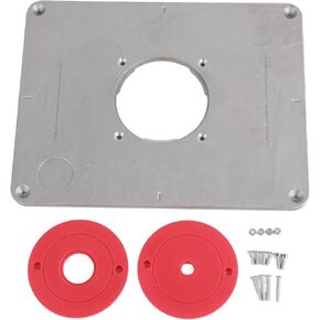 DIY Router Table Insert Plate Milling and Flipping Board Router Woodworking Bench 300mm x 235mm x 9.5mm