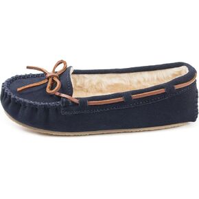 Minnetonka Womens Cally Wide Moccasin