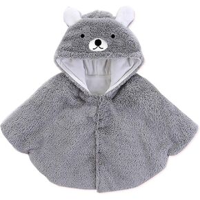 GORBAST Boys Girls Capes Poncho with Hood Warm Coat Winter Outdoor Cloak for Baby Toddler in Saudi Arabia