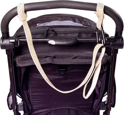 Lil & Mil Stroller Saver & Helper Hook - Safety Leash for Strollers with Stroller Hook, Perfect for Jogging and Hilly Walks, Universal Fit, Durable & Comfortable - Upgrade Your Stroller Safety Today! in Kuwait