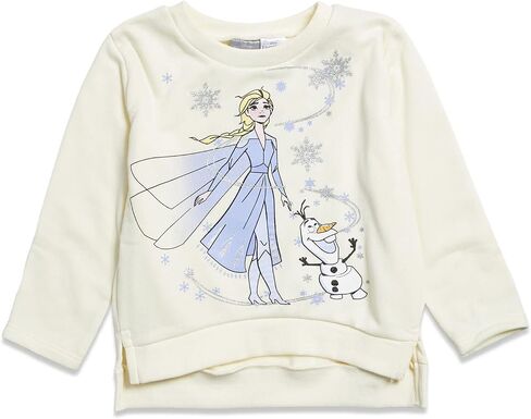 Disney Frozen Princess Anna Elsa Baby Girls Sweatshirt and Leggings Outfit Set Infant to Big Kid in Kuwait
