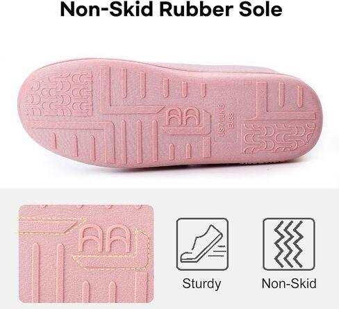 LongBay Womens House Slippers with Warm Furry Winter Diabetic Shoes Wide Width Non Slip for Elderly Orthopedic Neuropathy Indoor Outdoor in Saudi Arabia