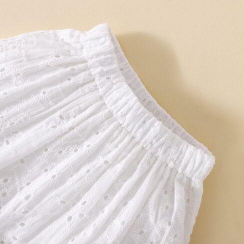 Toddler Girl Lace Ruffled Off-Shoulder Crop Tops+ Tulle Layered Skirts Little Princess Dress Clothes Set in Saudi Arabia