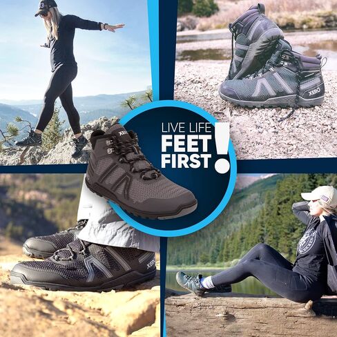 Xero Shoes Barefoot Hiking Shoes for Women | Xcursion Fusion Waterproof Hiking Boots | Zero Drop Shoes for Women, Wide Toe Box, Minimalist in Kuwait