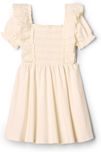 Amazon Essentials x Sofia Grainge Toddlers and Baby Girls' Embroidered Knit Dress in Kuwait