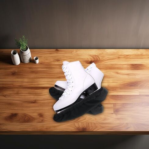 Klmnop Ice Skate Guard, Ice Skate Blade Covers Hockey Skate Soakers Guard, Skate Guard for Adult, Youth in Saudi Arabia