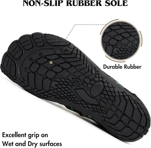 HiGropcore Hike Footwear Barefoot Shoes Womens Mens Minimalist Trail Running Shoes Wide Toe Box Zero Drop Hiking Shoes Lightweight Breathable Sneakers in Kuwait