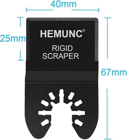 6 Oscillating Tool Scraper Blades Flexible Rigid Scraper Blade, for Removal of Caulk,Vinyl Flooring,Paint,Carpet,Tile Adhesives in Kuwait