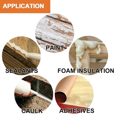6 Oscillating Tool Scraper Blades Flexible Rigid Scraper Blade, for Removal of Caulk,Vinyl Flooring,Paint,Carpet,Tile Adhesives in Kuwait