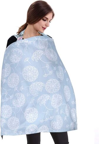 Breastfeeding Nursing Cover,Soft Breathable Cotton Privacy Nursing Apron,Large Size Full Coverage Breast Feeding Infant Wrap in Saudi Arabia