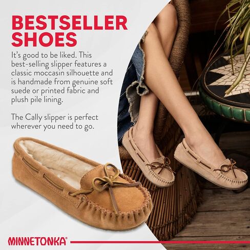 Minnetonka Womens Cally Wide Moccasin in Saudi Arabia