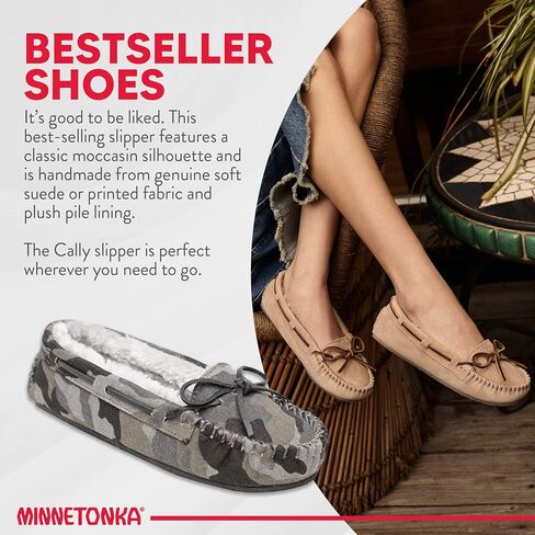 Minnetonka Womens Cally Wide Moccasin in Saudi Arabia
