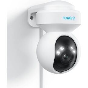 REOLINK 4K PTZ Outdoor PoE IP Camera with 3X Optical Zoom, 355° Pan & 50° Tilt, Auto Tracking, Color Night Vision, Human/Vehicle/Pet Detection, 2 Way Talk, E1 Outdoor PoE